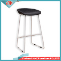 Fabric Bar Chair with White Matel Feet Plastic Cover with Fabric Bar Chair